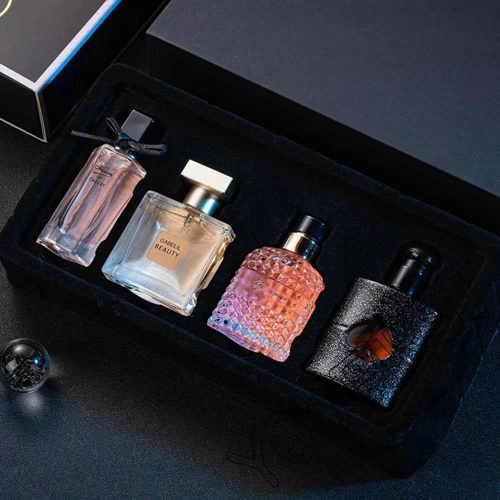 105ml Original Women's Perfume Gift Box Four Piece Set Fresh Lasting Fragrance Eau De Parfum Floral Scent Men's Cologne Perfumes