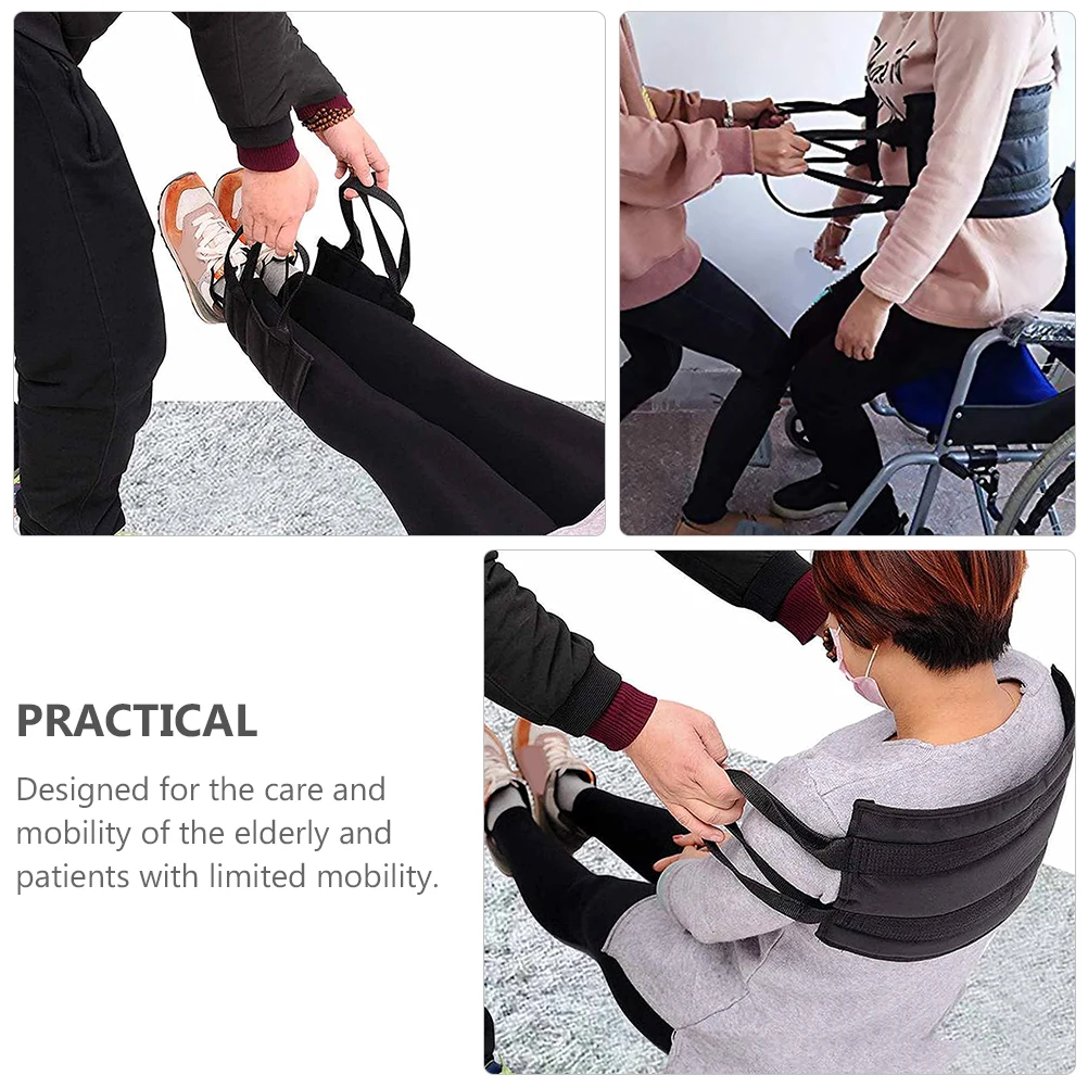 

Practical Transfer Belt Polyester Fabric Durable Multipurpose Patient Bathing Activities Nursing Elderly Care Supplies Mobility