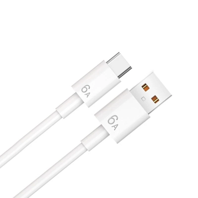E56B 3.2ft USB Cable Type C/USB 5Pin Cord 6A Fast Charging Cable Data Wire Line for USB C Interfaces Device Tablets Phones
