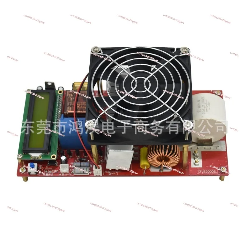 ZVS High Frequency Induction Heater Module Flyback Driver Heater Good Heat Dissipation + Coil +pump +Power Adapter