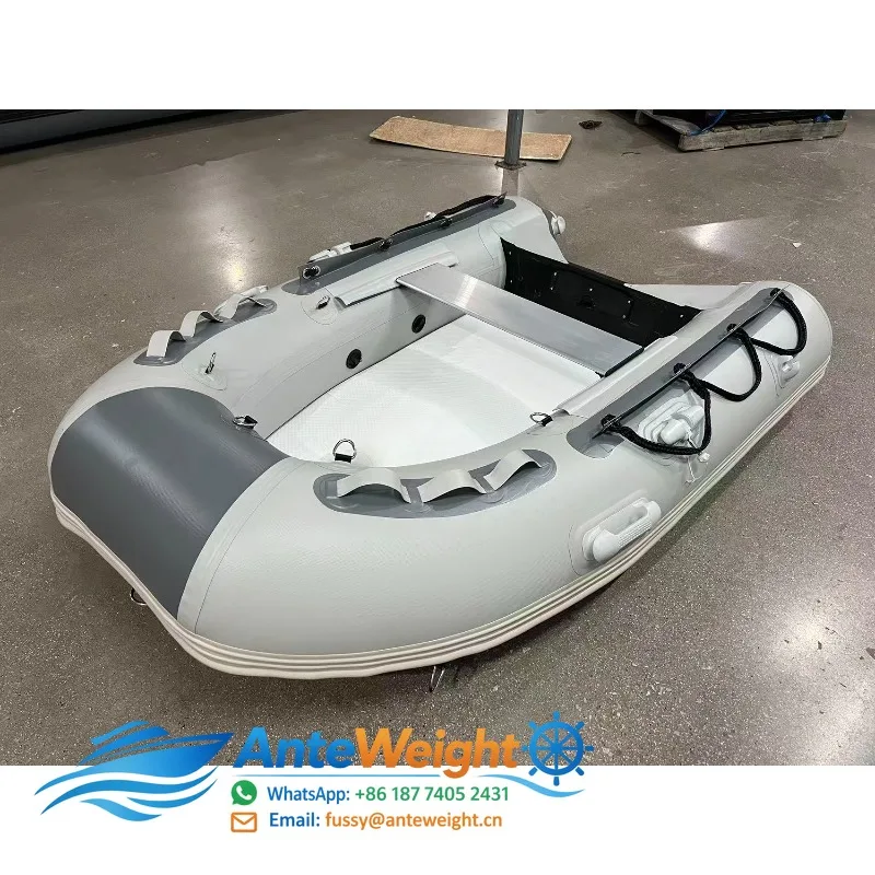 River Sea Pontoon Boat Inflatable Fishing PVC Surfing Sport Boat for Water Sport