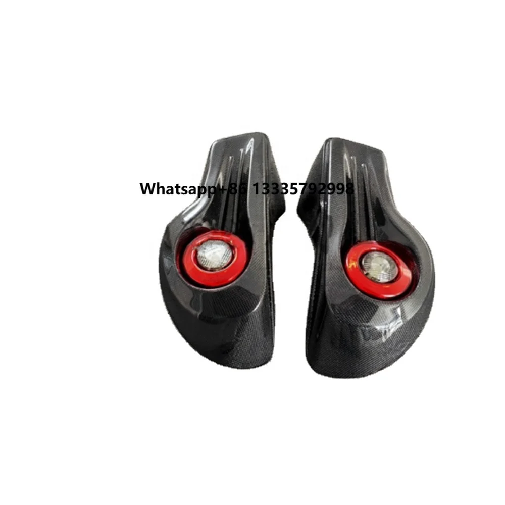 

CC Style Carbon Fiber Taillights Surround Cover Fit for'Toyota Subaru FT86 GT86 FRS BRZ Lights Included High Quality