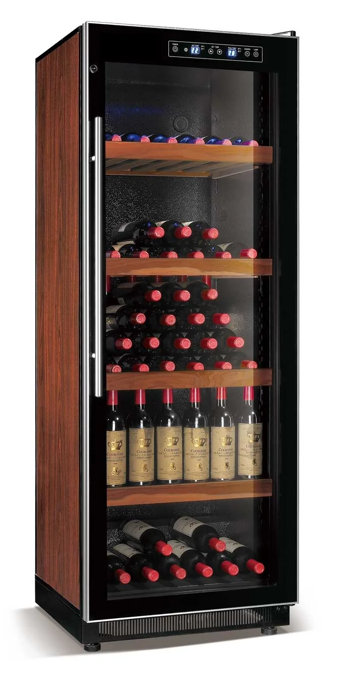 Supplier Customized Commercial Wine Beverage Refrigerator Dual Zone Large Size Wine Cooler Cabinet for Sale