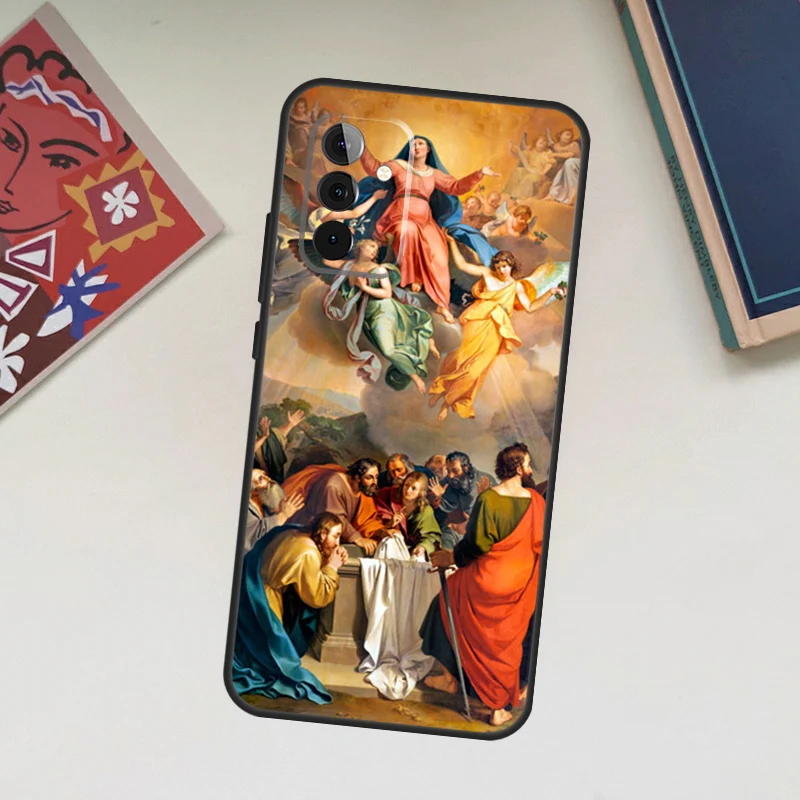 Virgin Mary of Catholic Religious For Samsung Galaxy A33 A53 A13 A23 A52 A32 A22 A12 A51 A71 A15 A25 A14 A34 A54 Phone Case