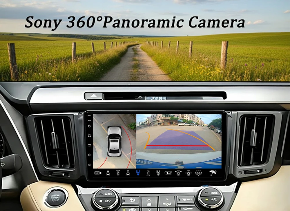 Android 16 Carplay For Toyota RAV4 RAV 4 Xa40 2012 2013 2014 2015 2016 -2019 Car Radio Multimedia Video Player Stereo Navigation