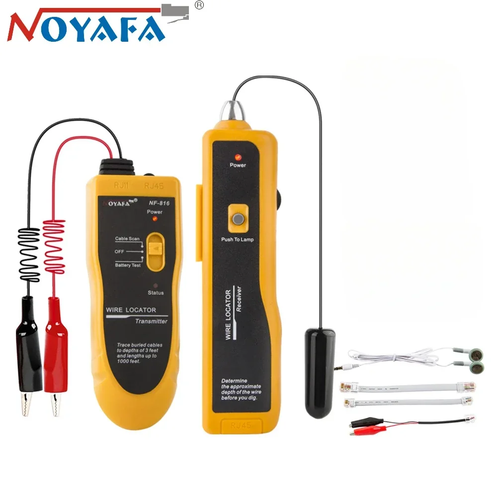 Noyafa NF-816 High Quality Cable tracker Locator Underground Cable Detection Instrument Concealed Wiring Line Circuit Tester