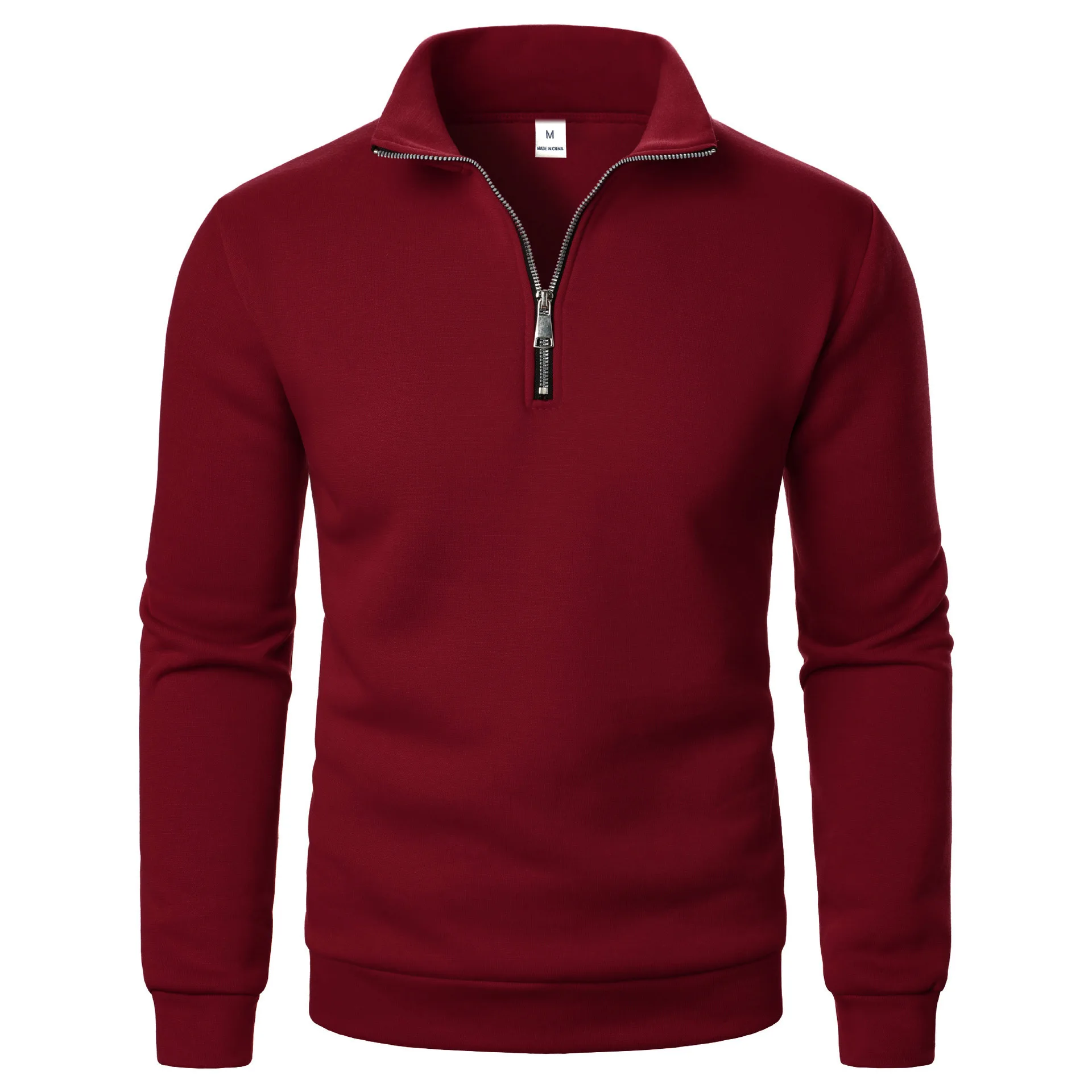 Men's Hoodies Sweatshirts Thicken Warm  Tracksuit for Men Zipper Neck Pullover Mans Winter Clothing Soft Shell Men Hoodie ﻿