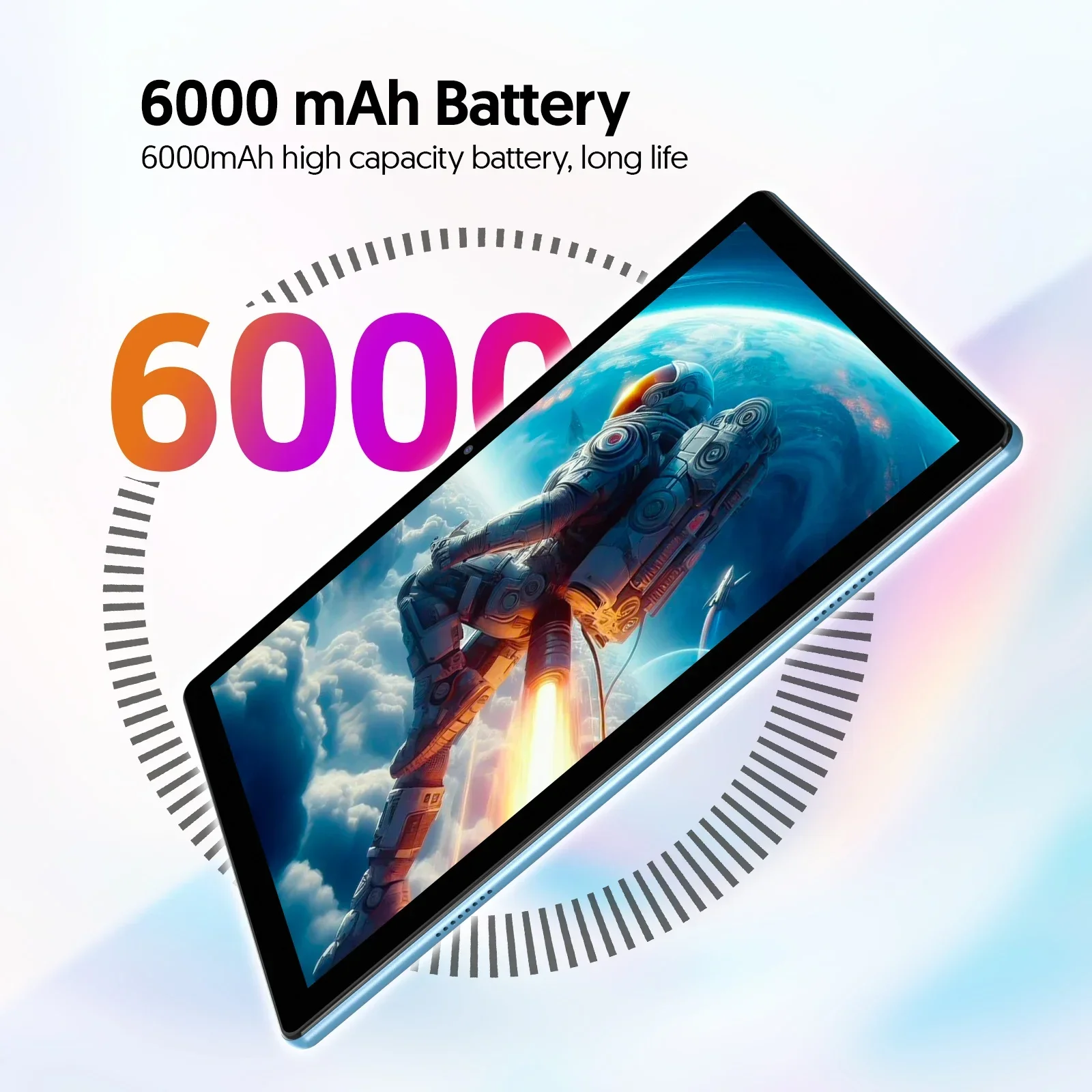 Latest Global Version Android 15 Tablet, 10-inch Tablet, Quad-core Processor, 1280*800 Resolution, 12 (3+9) GB RAM, 64GB Storage