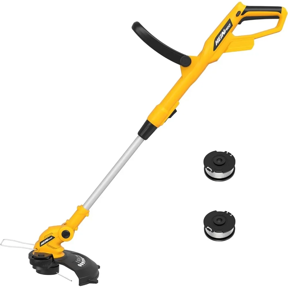 

Cordless String Trimmer Compatible with Dewalt 20V Battery, 12-Inch Weed Wacker Cordless Auto Line Feed,Electric Weed Eater Batt
