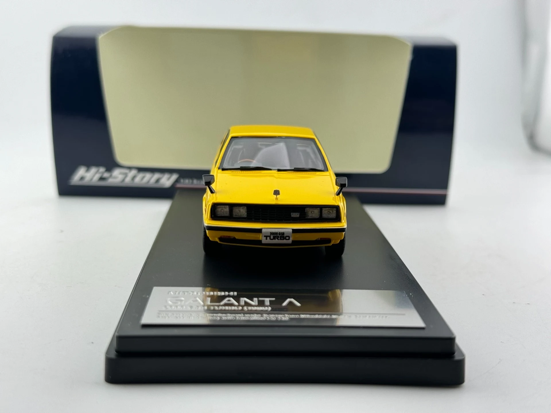 Paint Surface Defects Hi Story 1/43 Scale Mitsubishi Galant Resin