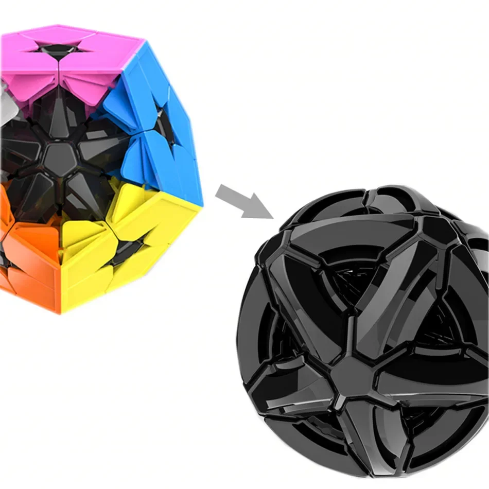 [Picube] MoYu MeiLong Kilominx 2x2x2 المكعب السحري 2x2 Megaminx Dodecahedron مكعبات ألغاز مهنة ألعاب تعليمية للأطفال