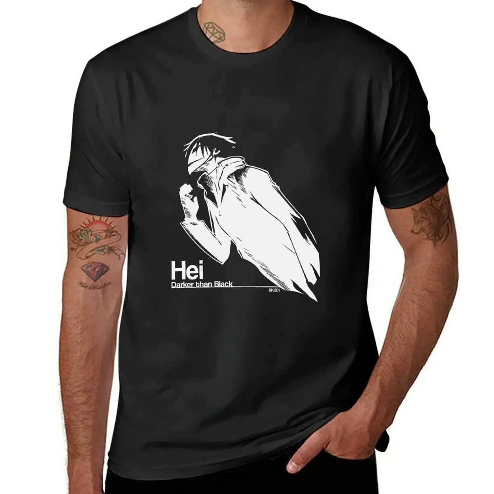 

Hei - Darker than Black T-Shirt sweat tees aesthetic clothes Men's clothing
