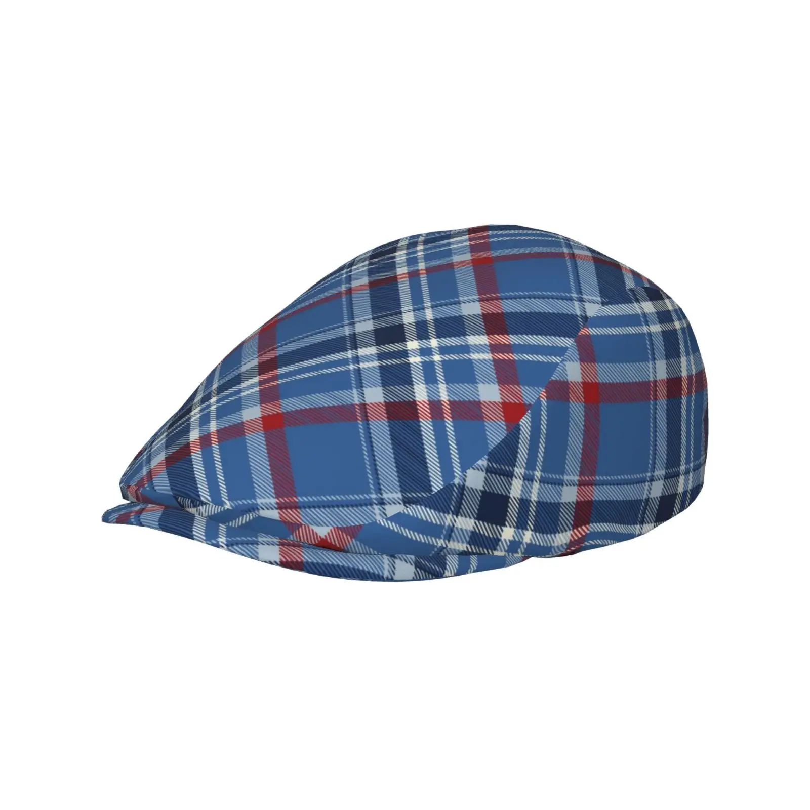 Spring and summers Colorful plaid Newsboy Caps Flat Peaked Cap Girl and Women Painter Beret Hats
