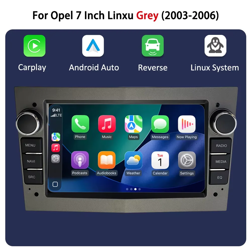 Linux autoradio voor Opel Astra Antara Vectra Corsa multimediaspeler GPS draadloze Carplay Android Auto Bluetooth DSP auto-audio