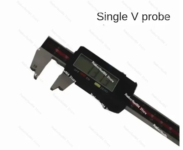 Ring groove digital caliper ring groove vernier caliper connection flange gasket seal groove forged steel ball valve