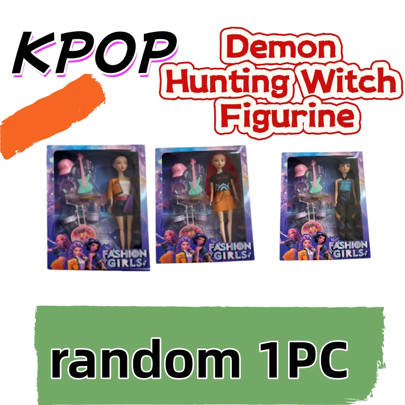 ชุดฟิกเกอร์นักล่าปีศาจและแม่มดธีมเคป็อป - ตุ๊กตายางสวยงามระดับไฮเอนด์ ตกแต่งหัวใจสาวหวาน เหมาะเป็นของขวัญวันหยุด