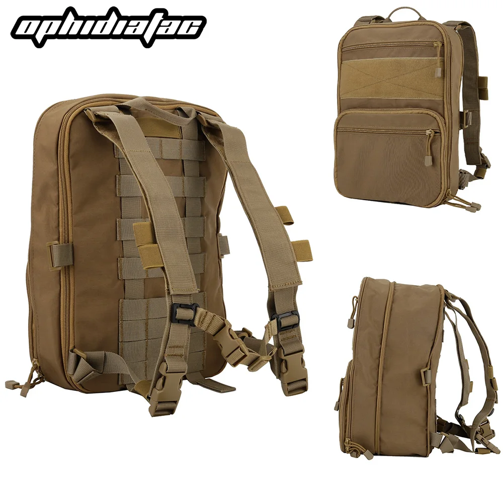 

Рюкзак OPHIDIAN, переноска для гидратации, сумка Molle, многоцелевой жилет с переменной емкостью, штурмовая мягкая обложка