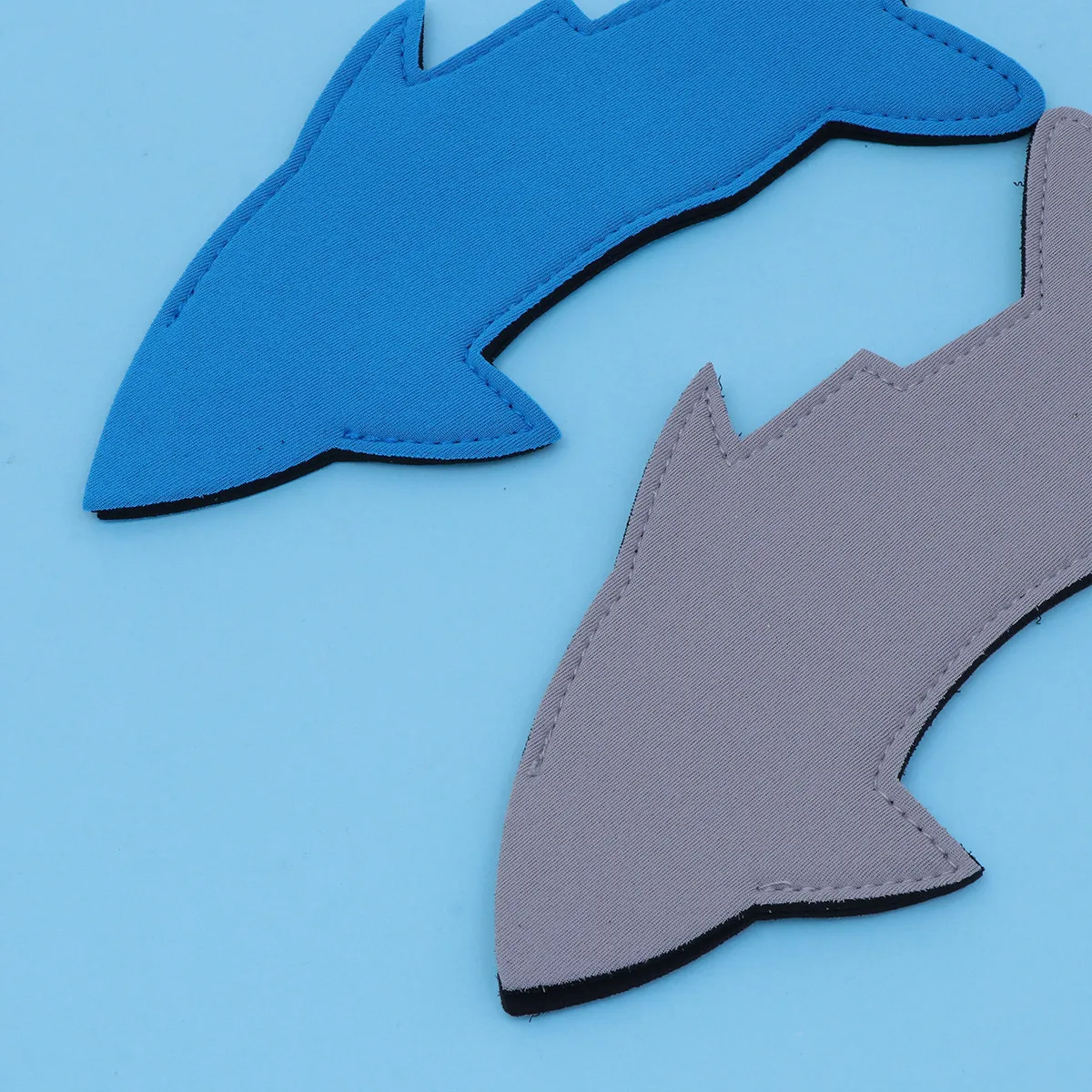 10Pcs Shark Ice Pop Sleeve Set Neoprene Ice Bag Holder Freezer Sticks Cover Keeps Ice Pops Cold and Hands Warm