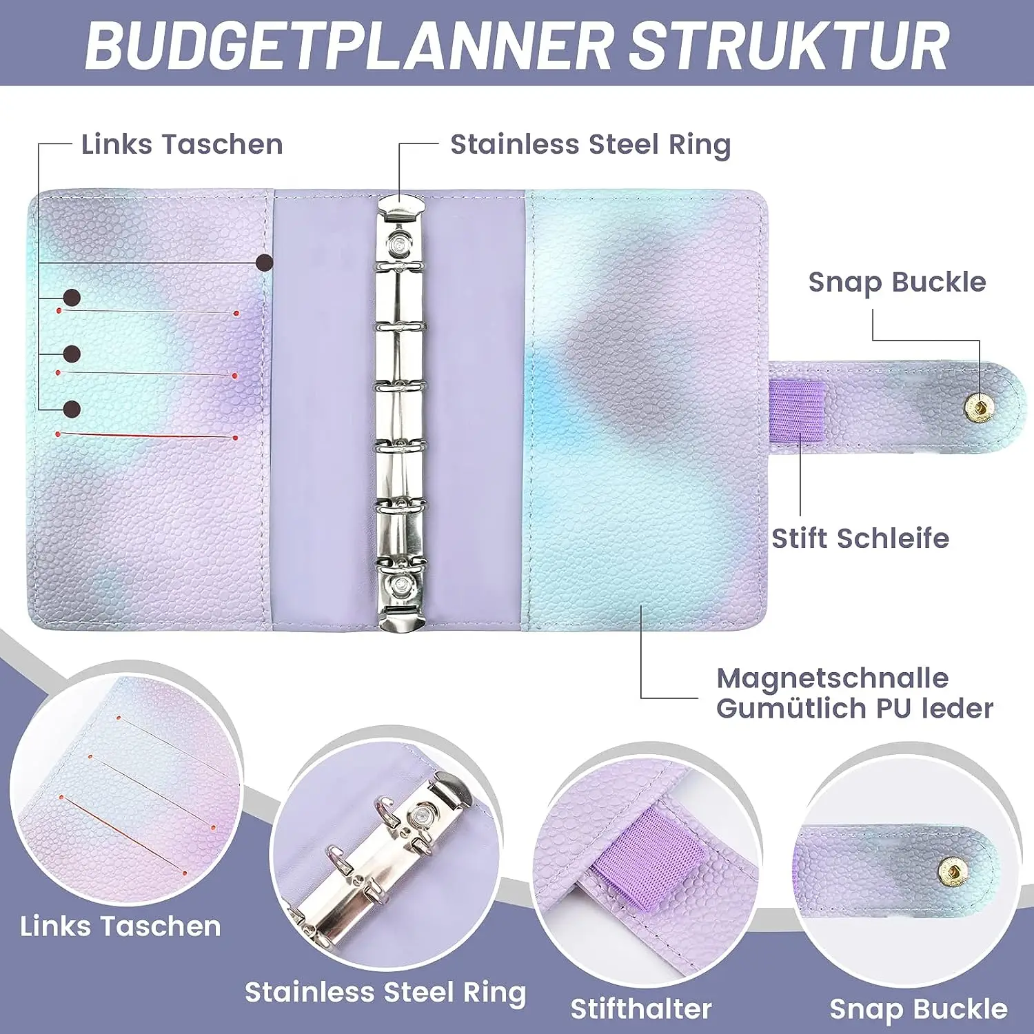 A7 Budget Envelope and 12 PVC Envelope Budget,12 Budget Table, Budget Planning Check Wallet, Budget Fund Envelope Preservation.