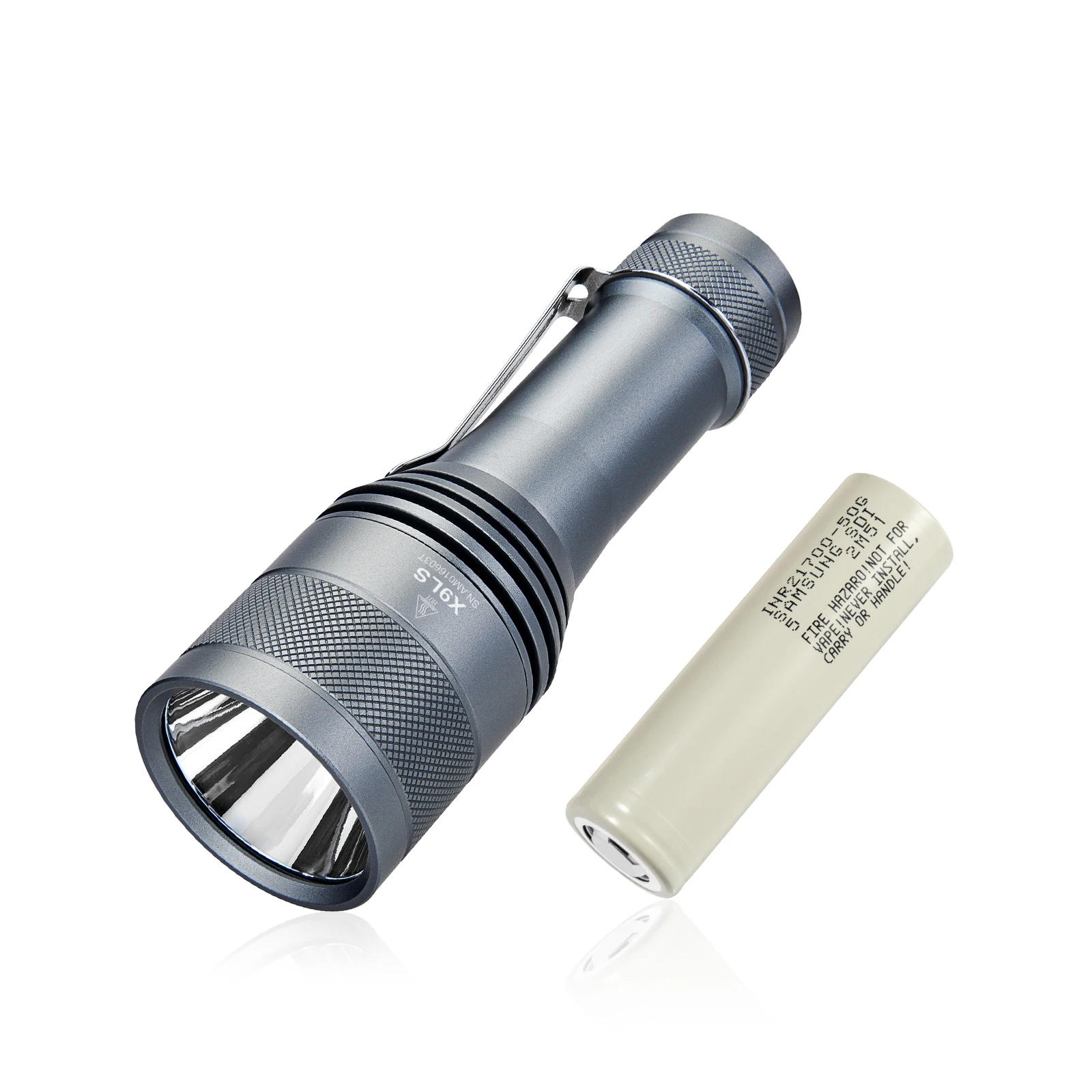 Lumintop FW21 X9LS 21700 Flashlight  735 Meters Distance with SFT40 LED 1800 Lumens Ramping UI Powerful Outdoor Torch