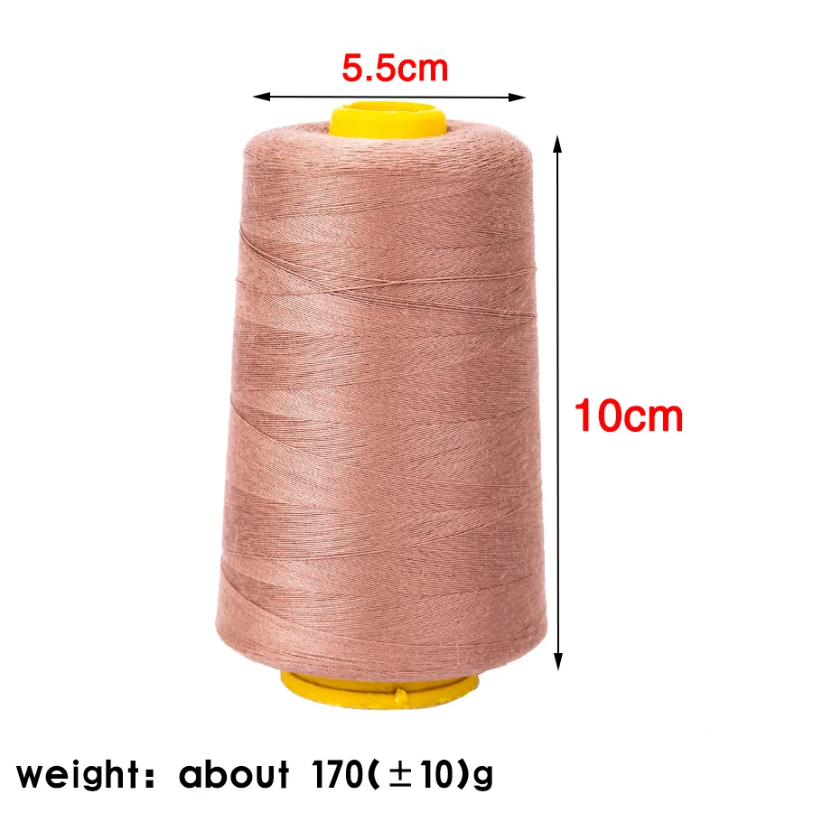 Wig Yarn Sewing Cotton Nylon Thread For Hair Weave Wire Long Line Hairs Thread Mesh Caps Wig Making Kit Hair Extension Tools