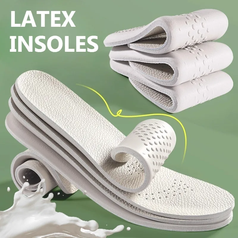 

Premium Leather Sports Insoles for Running Shoes with Arch Support and Shock Absorption Cushioning for Comfort