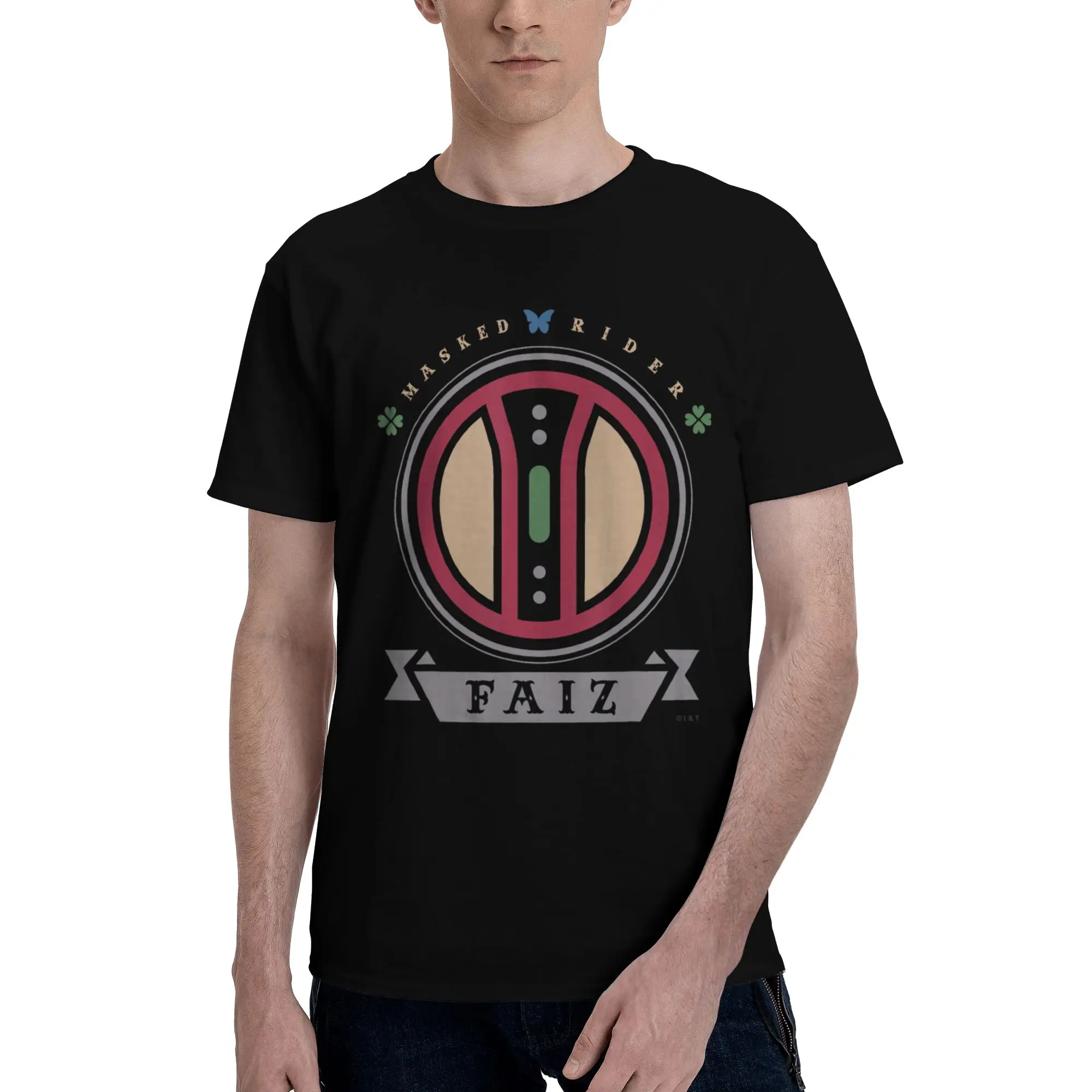 Kamen Rider 25 Novelty 100% Cotton T-Shirt Bandai Tops Tees For Men
