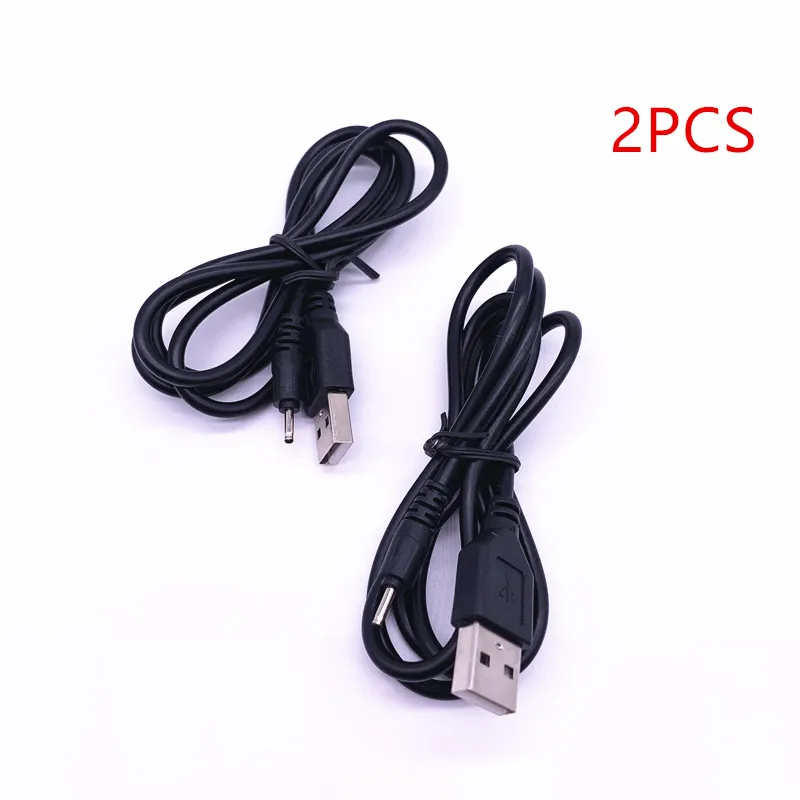 Cable cargador USB de 2 piezas para Nokia N80 N96 N82 2730c 2760 2855 2865 5232 5235 5320 5330 5530 5611 5710 5730 5800/1M