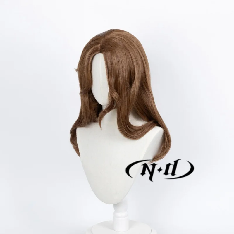 Nd psicólogo cosplay perucas id v cos ada mesmer perucas de cabelo para comic con coser traje tema festa resistente ao calor sintético