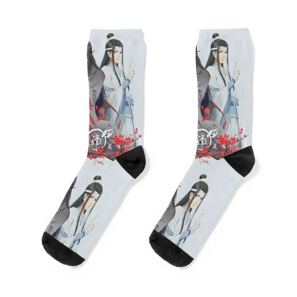 

Lan Wangji and Wei Ying - Mo Dao zu shi - Grandmaster of Demonic Cultivation - The Founder of Diabolism Socks