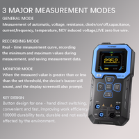 DMT-99 Digital Multimeter 9999 Counts Smart Professional Tester 1000V 10A True RMS Auto Range AC DC Ohm Hz Capacitance