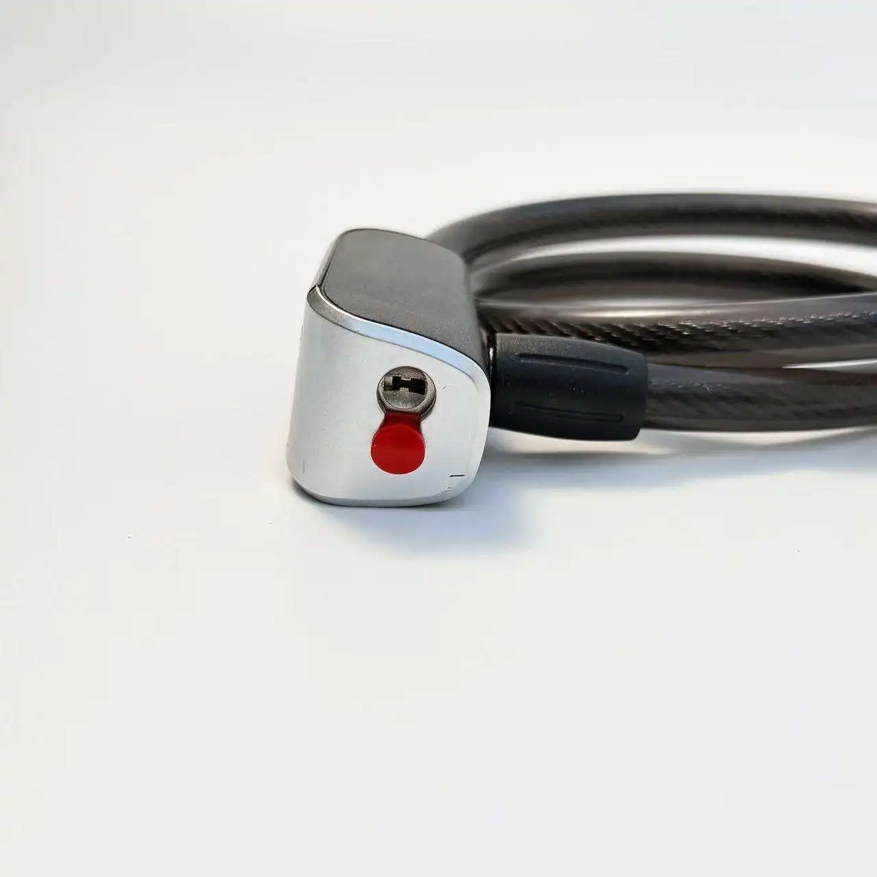 Value OEM 12x800mm PVC Coated Key Wire Cable Lock Motorcycle E Scooter Bike Accessories Bicycle Lock