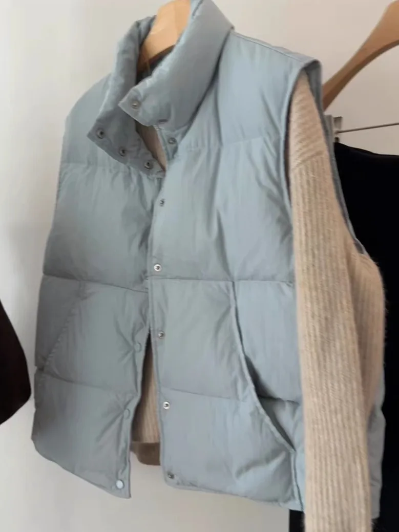 Faionable Fre Sle femmes coton gilet col montant Svel vêtements d'extérieur chauds automne hiver trajet saisonnier Sle