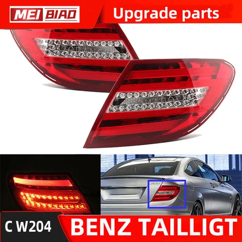 Luces traseras Led para coche, accesorio de iluminación con diseño de nuevo estilo, Plug And Play, para Clase C 2007-2012