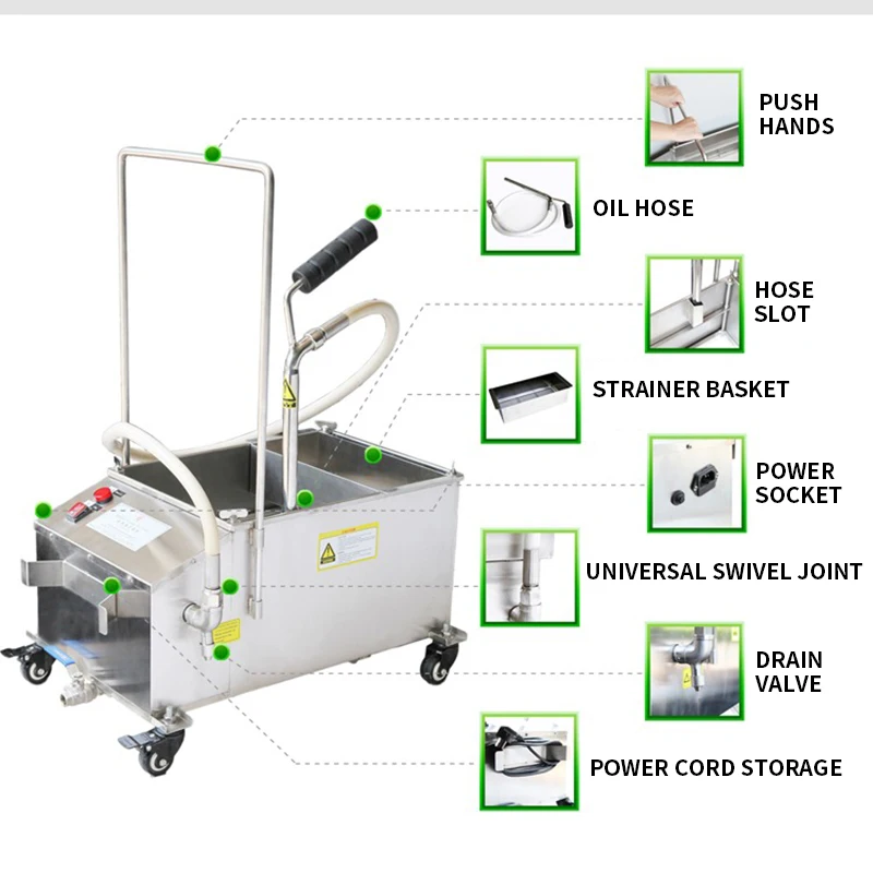 #LF5-JY (F1) Electric Oil Filter Machine Stainless Steel Oil Extracting Machine Commercial Home Appliance Hydraulic Press