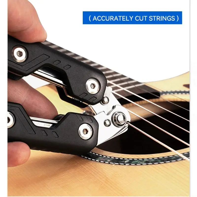 

31BE Ergonomic Guitar Basses Tuning Tool For Neck Curves And Action Adjustment