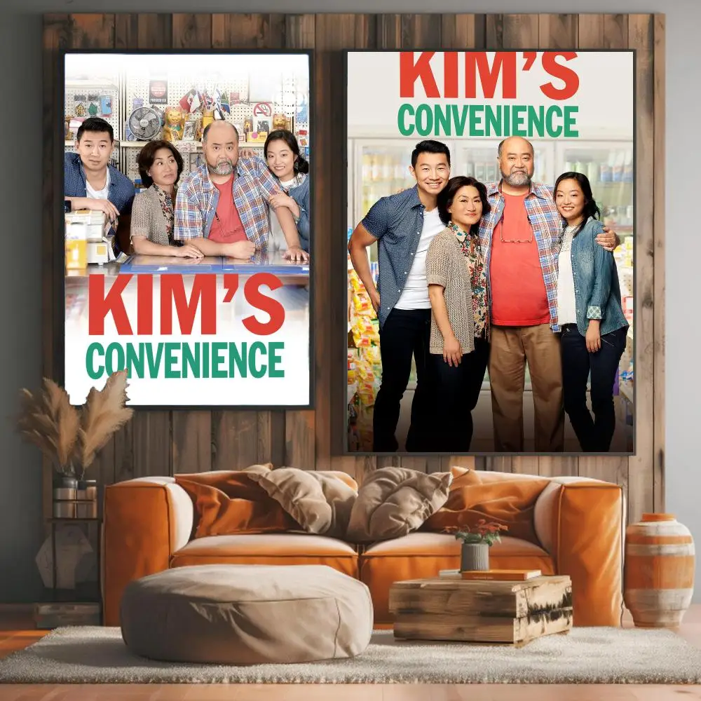 tv series K-Kims Convenience-E Painting Calligraphy Artwork for Living Room Bedroom Office Home Decor