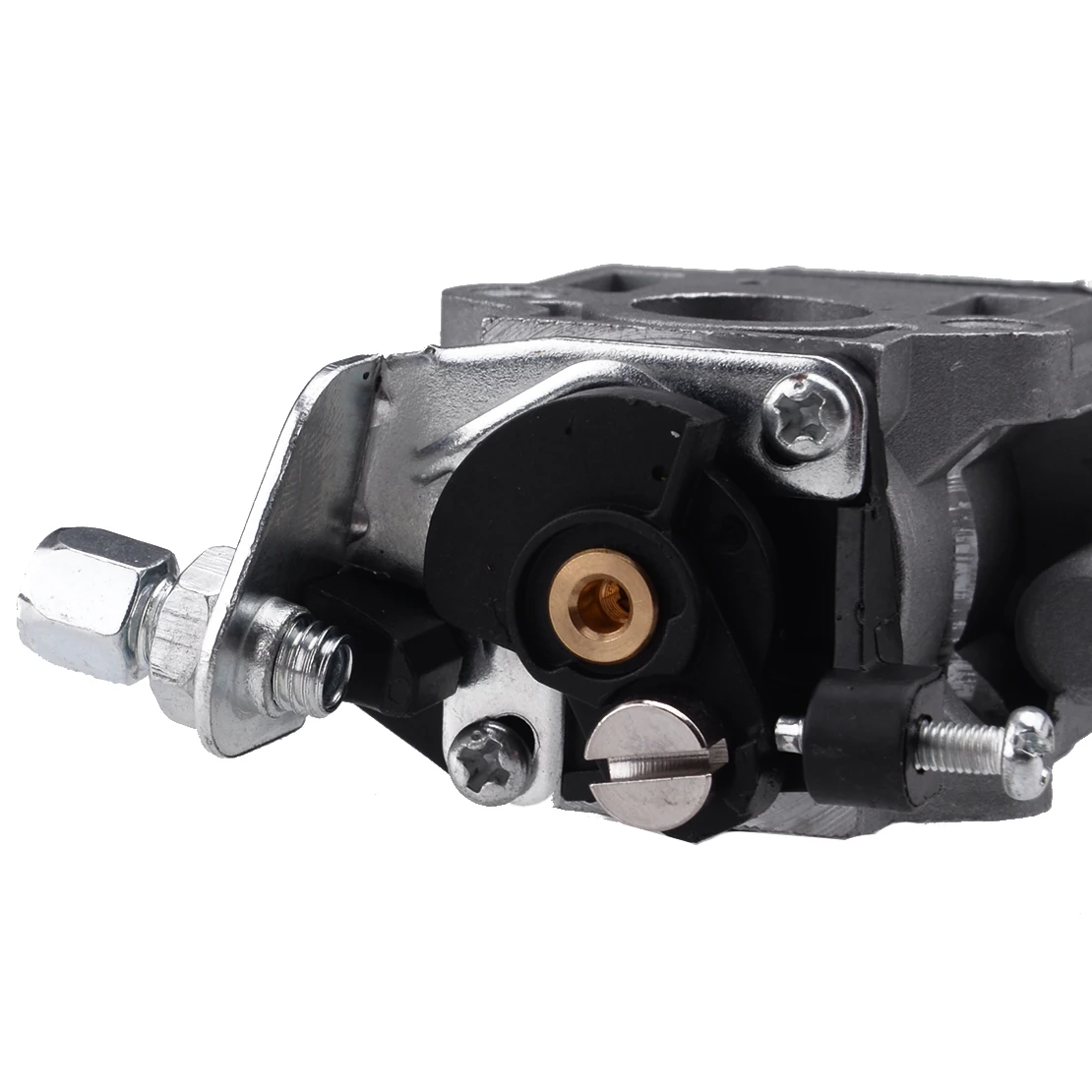 Imagem -06 - Conjunto de Carburador de Metal Prateado para Hyundai Hybc5200 52cc Tempos Gasolina Aparador de Grama Roçadeira