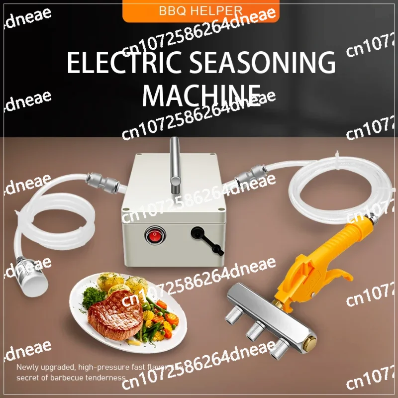 

Автоматический пистолет высокого давления для мяса, маринада, насос, ароматизатор иглы, инжектор для барбекю, хвостовики баранины, отбивные из цельного баранины, говядина