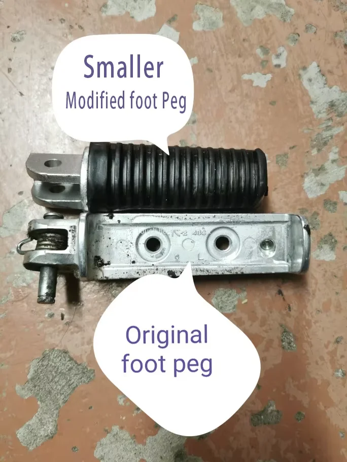 Motorcycle Front Footrest Foot Pegs Fit For Suzuki Boulevard VZR1800 M109R 2006 - 2018 VZR 800 07 08 09 10 11 12 13 14 15 16 17