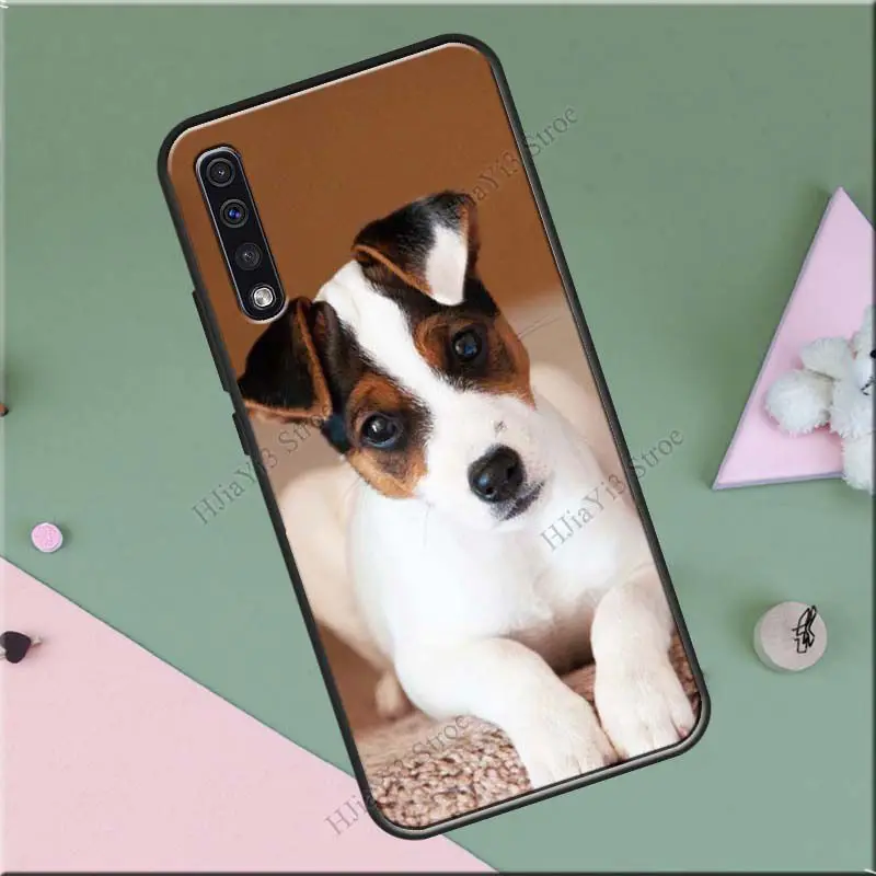 Jack Russell Terrier Dog Case For Samsung S21 Ultra S20 FE S10 S22 Plus A51 A71 A72 A52 A32 A12 A50 A21S A52S Coque