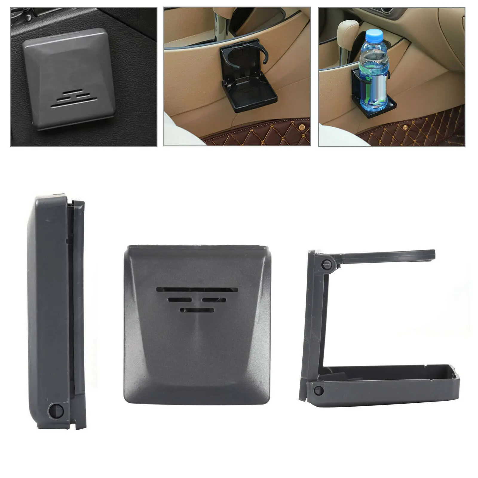 

Universal Folding Cup Drink Holder Can Organizer Adjustable Car Water Bottle Holder Drink Cup Holder Truck Boat For RV Van