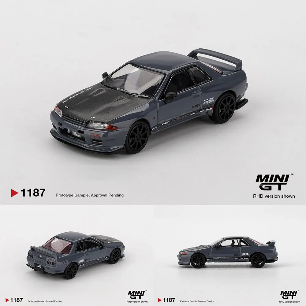 

Предзаказ: Коллекционная модель MINIGT 1/64 Nissan Skyline GT-R Top Secret VR32 Stealth, высококачественная литая модель автомобиля, подарок для мальчиков и взрослых