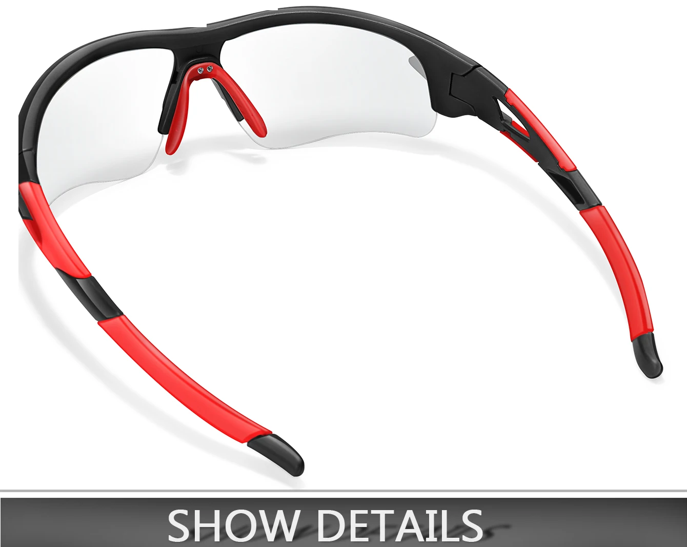 Marke Mode Frauen Männer Photochrome Sonnenbrille Outdoor Sport Angeln Radfahren Laufen Fahren Brillen Frauen Mode Brille – Detail 12