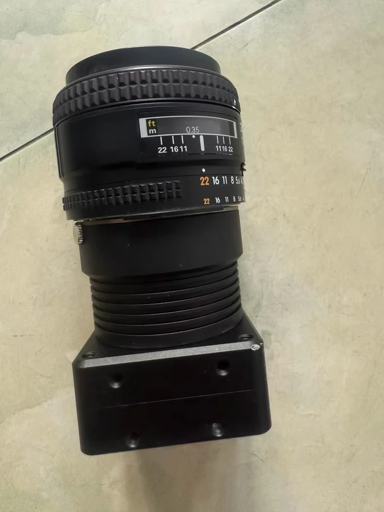 Industrial Camera FS-B8KU35CL-F with 60mm Lens, Fully Functional, No Scratches and Bumps, with Power Interface