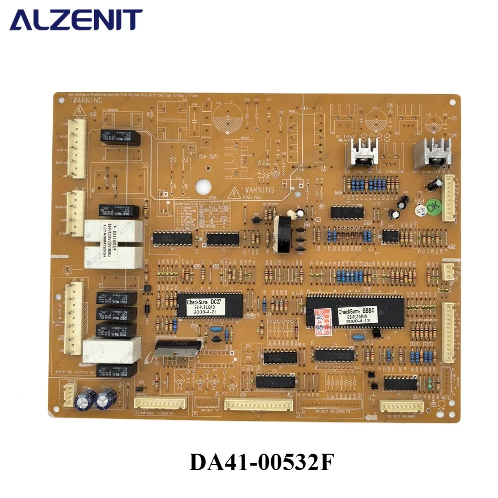 for-samsung-refrigerator-control-board-da41-00532f-circuit-pcb-fridge-motehrboard-freezer-parts