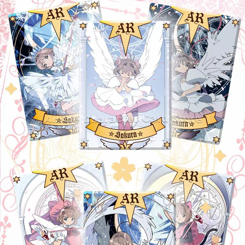 Cardcaptor Sakura Card Captor postać z anime ładna dziewczyna rzadki specjalny świąteczny prezent karty kolekcjonerskie prezenty dla dzieci