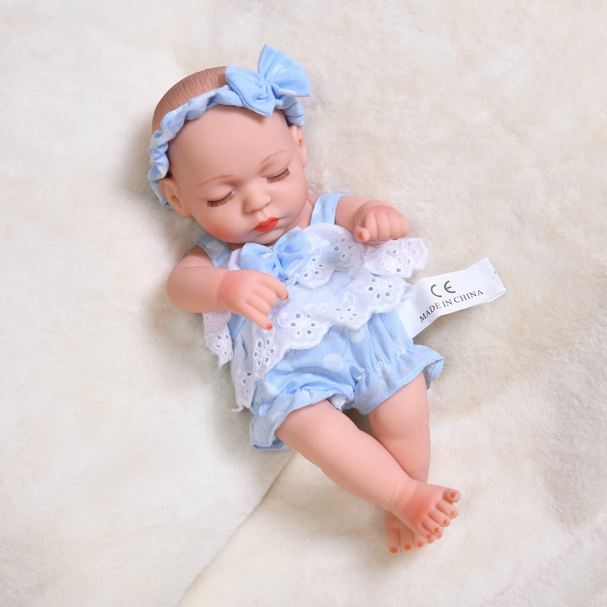 30cmリボーンドールリアルな人形おもちゃ11.81インチリアルな生きて