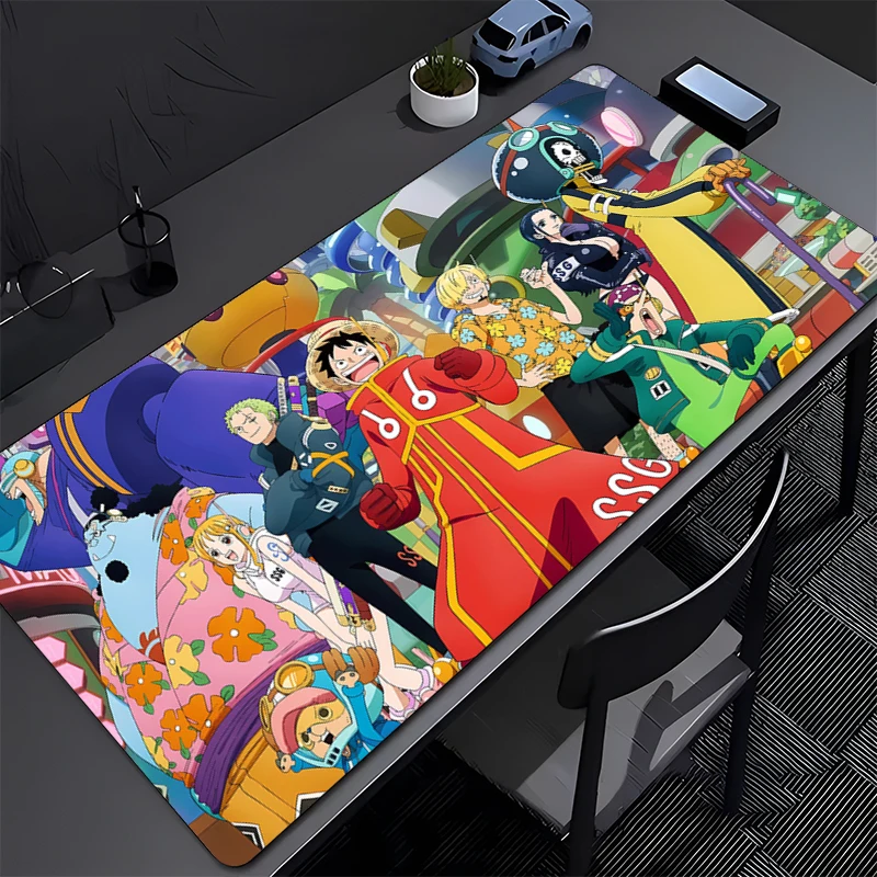 Une pièce tapis de souris nouveaux tapis de souris clavier tapis de souris Gamer doux bureau tapis tapis de Table bureau PC tapis Anime grand tapis de souris