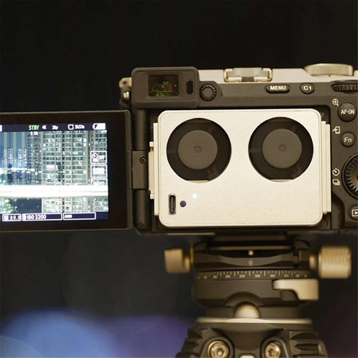 

Camera Cooling System Heat Sink Cooling Fan For Sony A7C A7S3 Snap On Version Durable Easy Install